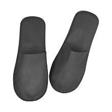 Черные тапочки 1 Черные тапочки 1